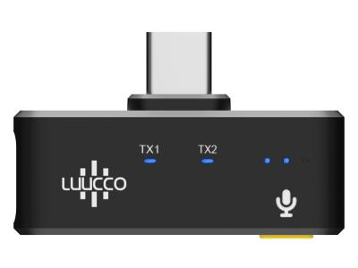 MiniPods USB-C Wireless Lavalier Microphone - Black IN STOCK
